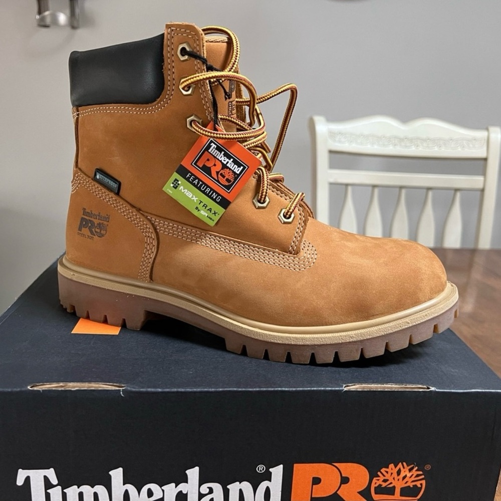 Timberland PRO Tan Leather Boots